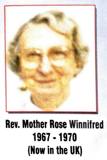 Rev. Mother Rose Winnifred